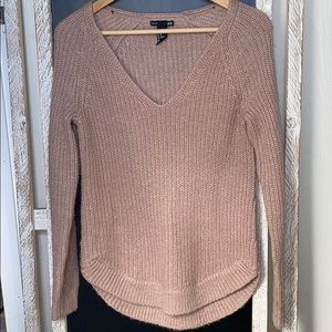 Divided sweater